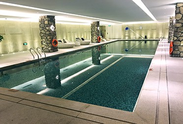 广州穗和瑞斯丽酒店恒温泳池工程
