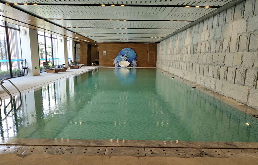 江西赣州兴国嘉福星洲房地产恒温泳池项目工程