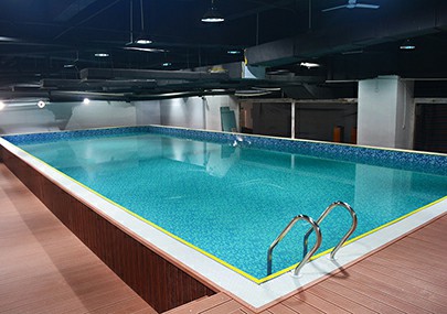 恭喜戴高乐泳池设备成功签订汕头潮阳区钢结构泳池项目