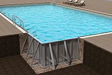 可拆卸组装游泳池采用什么焊接方式？